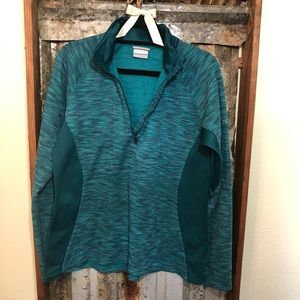 Columbia zip pull over-XL